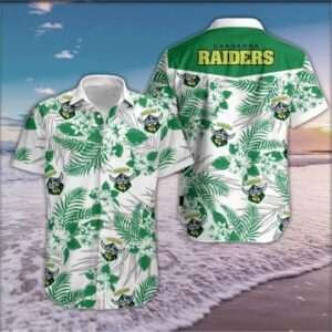 Canberra Raiders Hawaiian Shirt