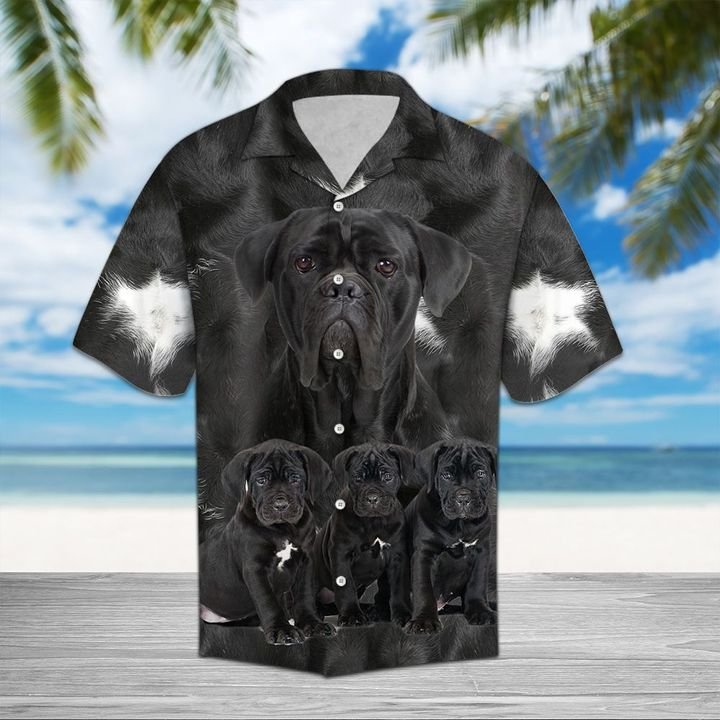 Cane Corso Great Hawaiian Shirt Summer Button Up Cane Corso Great Hawaiian Shirt Summer Button Up