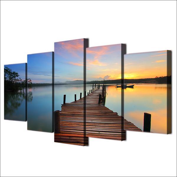 Canvas Dock Lake Canvas Dock Lake