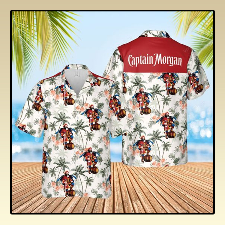 Captian Morgan Hawaiian Shirt Captian Morgan Hawaiian Shirt