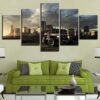 Car 33 - Automative 5 Panel Canvas Art Wall Decor
