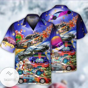 Car Funny For Christmas Hawaiian Shirt