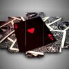 Cards 2 - Abstract 5 Panel Canvas Art Wall Decor