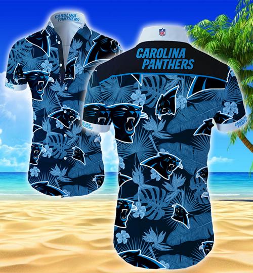 Carolina Panthers Big Hawaiian Shirt Summer Button Up Carolina Panthers Big Hawaiian Shirt Summer Button Up