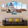 Castle 3 - Nature 5 Panel Canvas Art Wall Decor