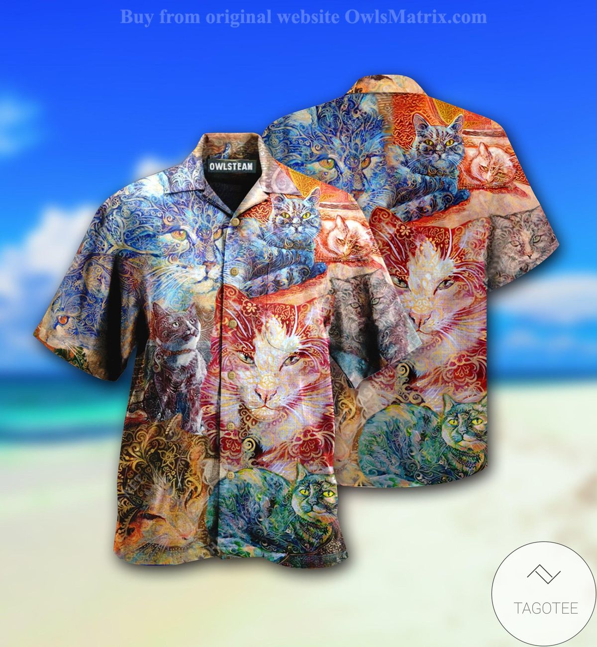 Cat Sleepy Full Printed Hawaiian Shirt Cat Sleepy Full Printed Hawaiian Shirt