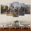 Cat Tiger Animal Canvas Home Decor