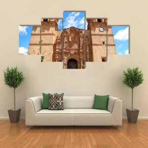 Cathedral Basilica Of St Charles Borromeo - Religion 5 Panel Canvas Art Wall Decor