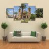 Cathedral Of The Sacred Heart In Oran - Religion 5 Panel Canvas Art Wall Decor