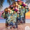 Cats Firework New Year Party Hawaiian Shirt