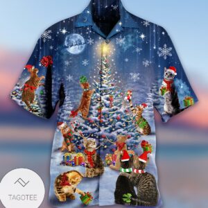 Cats Love Christmas Limited Edition Hawaiian Shirt