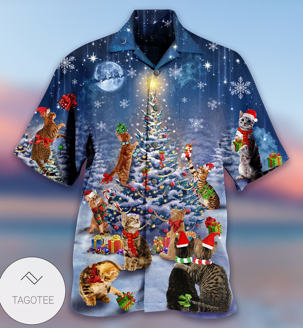Cats Love Christmas Limited Edition Hawaiian Shirt Cats Love Christmas Limited Edition Hawaiian Shirt