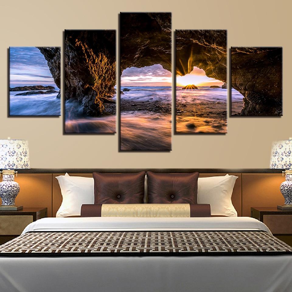 Cave 12 - Space 5 Panel Canvas Art Wall Decor Cave 12 - Space 5 Panel Canvas Art Wall Decor