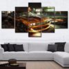 Challenger 6 - Automative 5 Panel Canvas Art Wall Decor