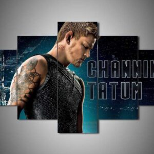Channing Tatum - Famous Person 5 Panel Canvas Art Wall Decor
