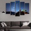 Chapel - Nature 5 Panel Canvas Art Wall Decor