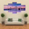 Chesapeake Bay Bridge - Nature 5 Panel Canvas Art Wall Decor