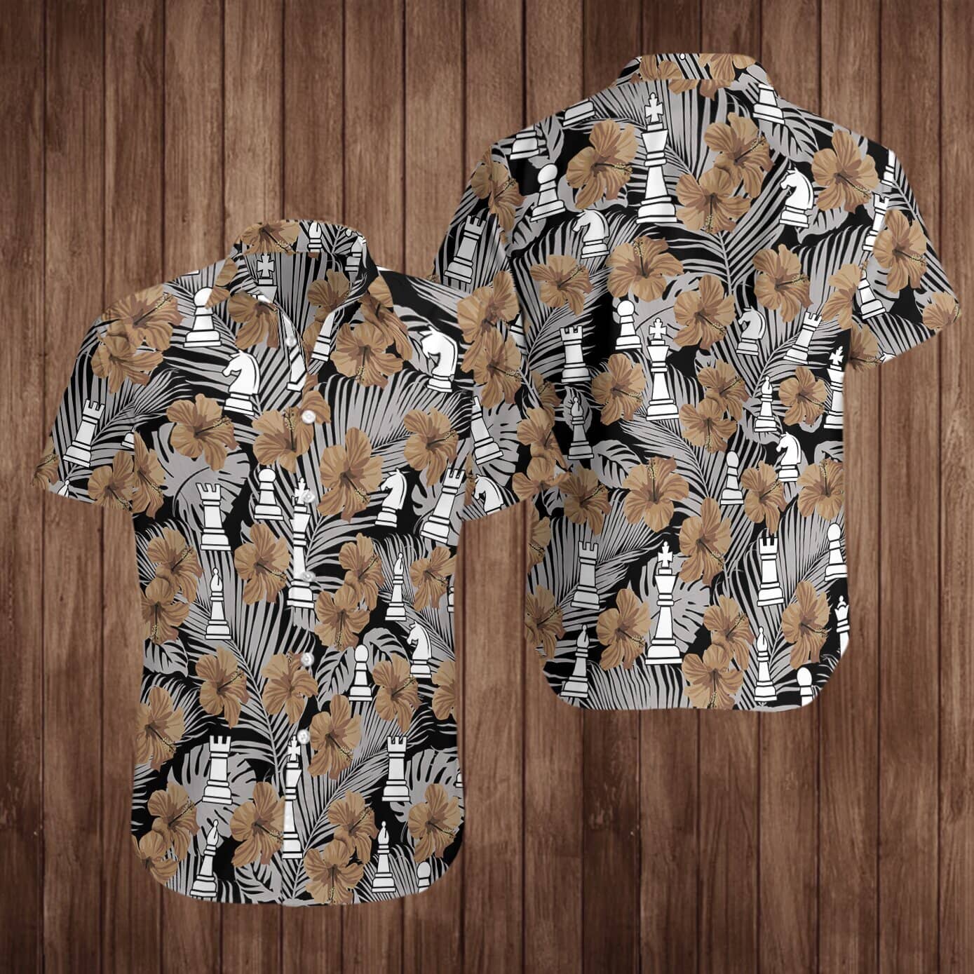 Chess Hawaiian Shirt Summer Button Up Chess Hawaiian Shirt Summer Button Up