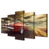 Chevrolet Chevy Chevelle Resto Mod - Automative 5 Panel Canvas Art Wall Decor