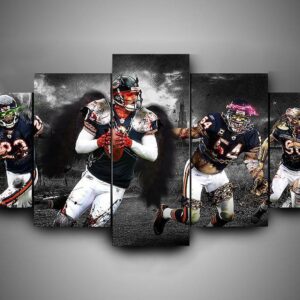 Chicago Bears 1 - Sport 5 Panel Canvas Art Wall Decor