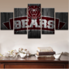 Chicago Bears 6 - Sport 5 Panel Canvas Art Wall Decor