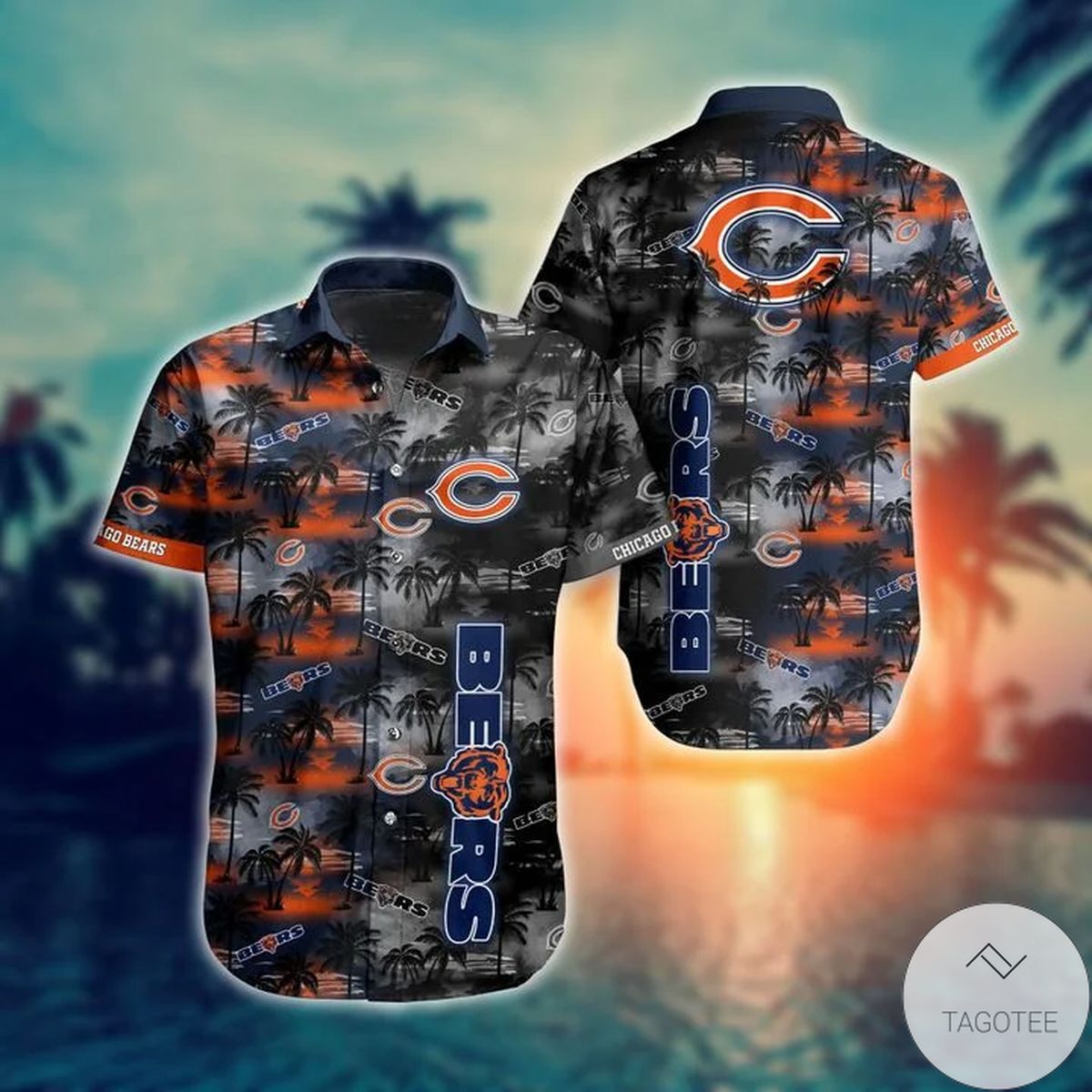 Chicago Bears Nfl Hawaiian Shirt Chicago Bears Nfl Hawaiian Shirt