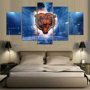 Chicago Bears - Sport 5 Panel Canvas Art Wall Decor