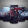 Chicago Blackhawks - Brent Seabrook - Sport 5 Panel Canvas Art Wall Decor