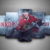 Chicago Blackhawks - Connor Murphy - Sport 5 Panel Canvas Art Wall Decor