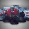 Chicago Blackhawks - Corey Crawfor - Sport 5 Panel Canvas Art Wall Decor