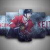 Chicago Blackhawks - Duncan Keith - Sport 5 Panel Canvas Art Wall Decor