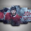 Chicago Blackhawks - John Hayden - Sport 5 Panel Canvas Art Wall Decor