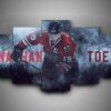 Chicago Blackhawks - Jonathan Toews - Sport 5 Panel Canvas Art Wall Decor