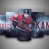 Chicago Blackhawks - Patrick Kane - Sport 5 Panel Canvas Art Wall Decor