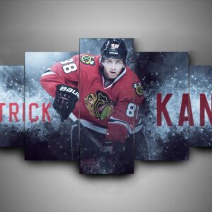 Chicago Blackhawks - Patrick Kane - Sport 5 Panel Canvas Art Wall Decor