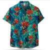 Chicken Seamless Pattern Hawaiian Shirt