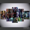 Choose Your Hero - Gaming 5 Panel Canvas Art Wall Decor