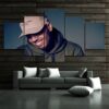 Chris Brown - Famous Person 5 Panel Canvas Art Wall Decor