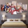 Christian Religion Character - Religion 5 Panel Canvas Art Wall Decor