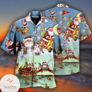 Christmas Cute Santa Claus Limited Hawaiian Shirt- Tagotee