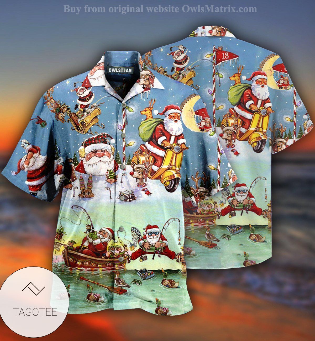 Christmas Cute Santa Claus Limited Hawaiian Shirt- Tagotee Christmas Cute Santa Claus Limited Hawaiian Shirt- Tagotee