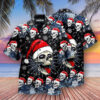 Christmas Holiday And Naughty Skull Full Print Hawaiian Shirt