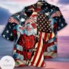 Christmas Patriot Santa Clause Hawaiian Shirt
