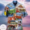 Christmas To Farm Happiness Hawaiian Shirt