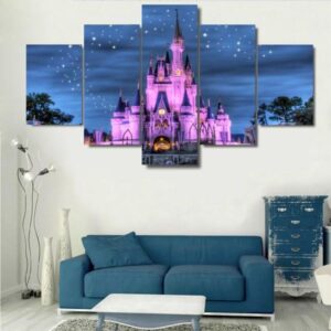 Christmas Xmas Holiday Cheer 15 - Christmas 5 Panel Canvas Art Wall Decor