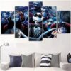 Christmas Xmas Holiday Cheer 16 - Christmas 5 Panel Canvas Art Wall Decor