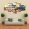 Church Of Santa Engracia In Lisbon - Nature 5 Panel Canvas Art Wall Decor
