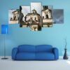 Church Of St Nicholas - Religion 5 Panel Canvas Art Wall Decor