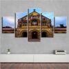 City Building 38 - Nature 5 Panel Canvas Art Wall Decor