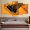 Classical Guitar 2 - Music 5 Panel Canvas Art Wall Decor